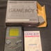 Nintendo Game boy from Japan, with box and pamphlet, black color