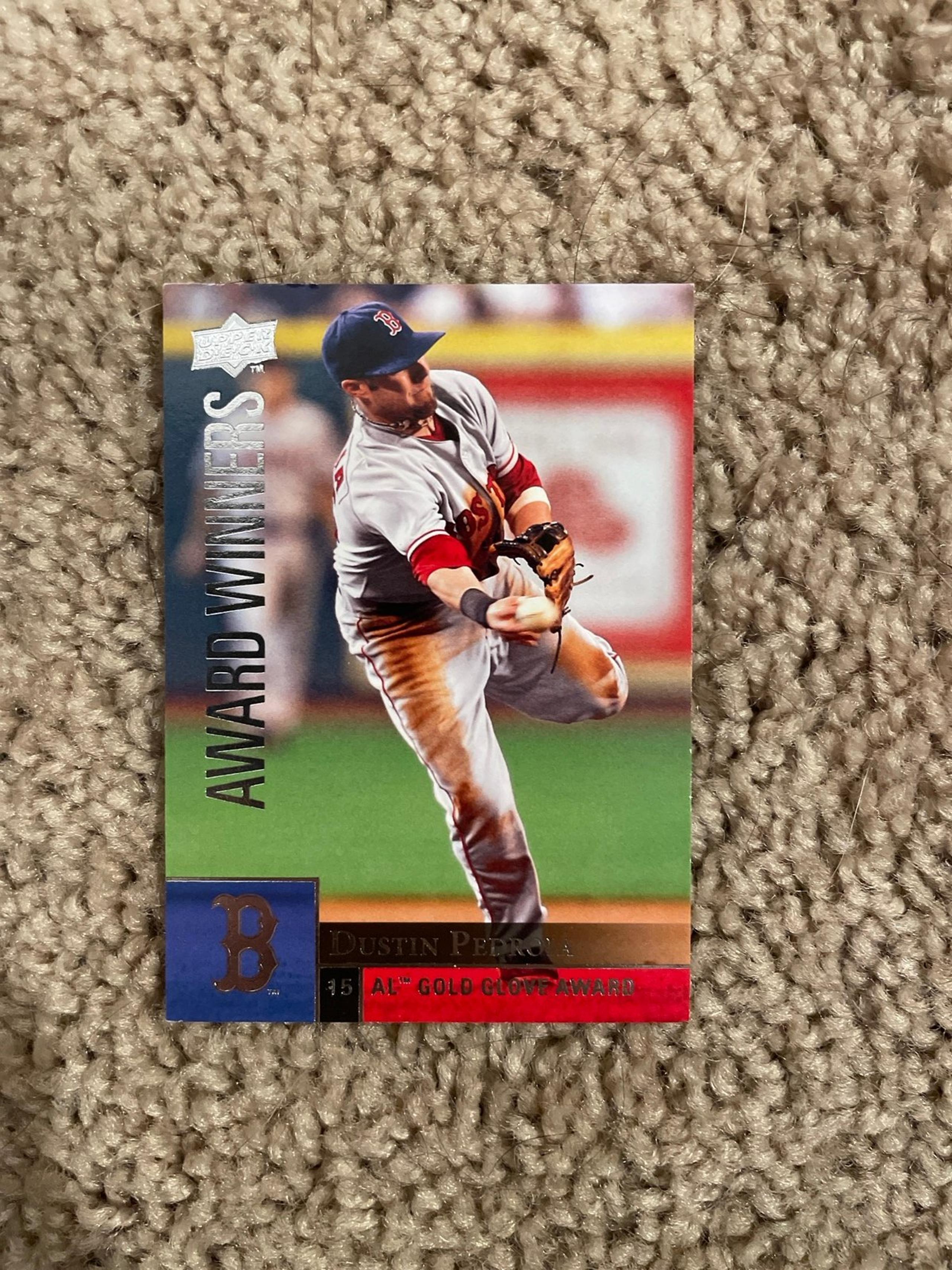 Dustin Pedroia Baseball Trading Card Topps 2009
