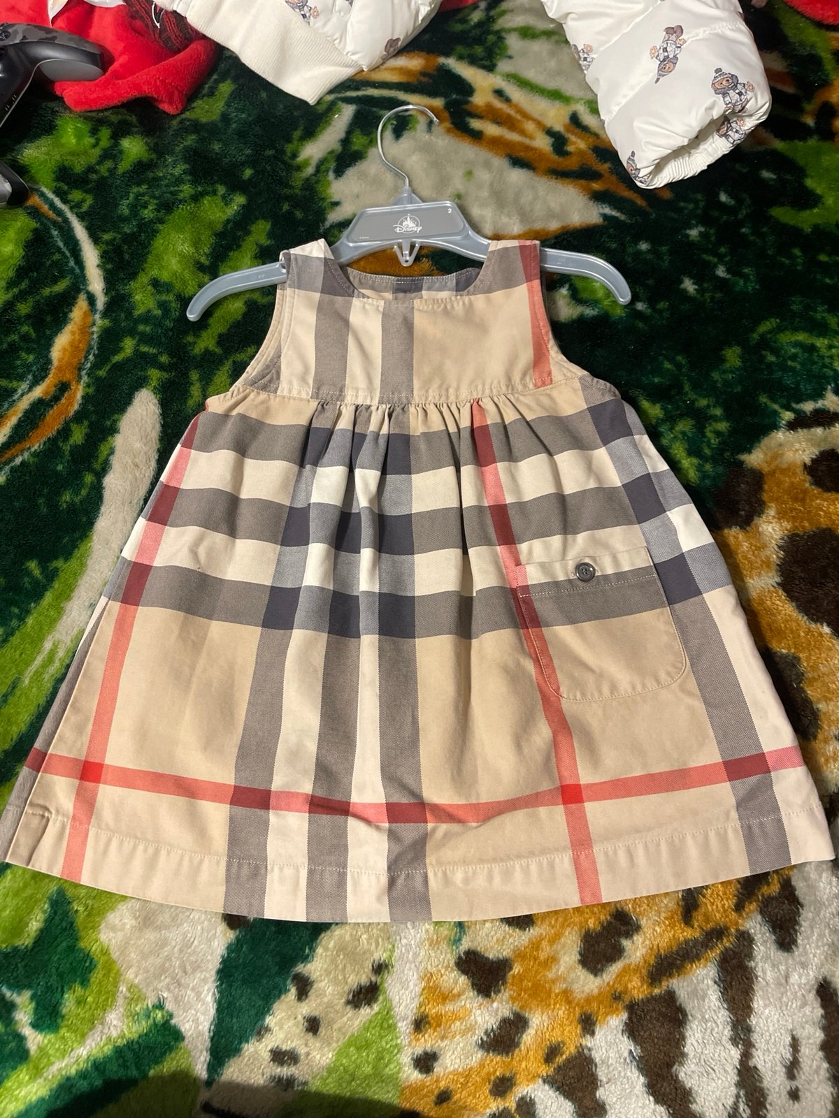 Burberry girls dress (18m)