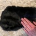Handmade Real Rabbit Fur Sensory Mit (no thumbs) Size OSFM