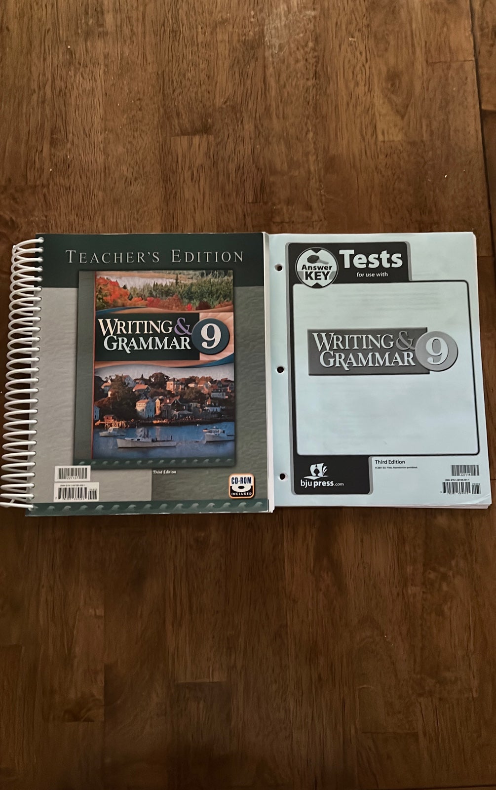 9th grade BJU Writing and Grammar homeschool