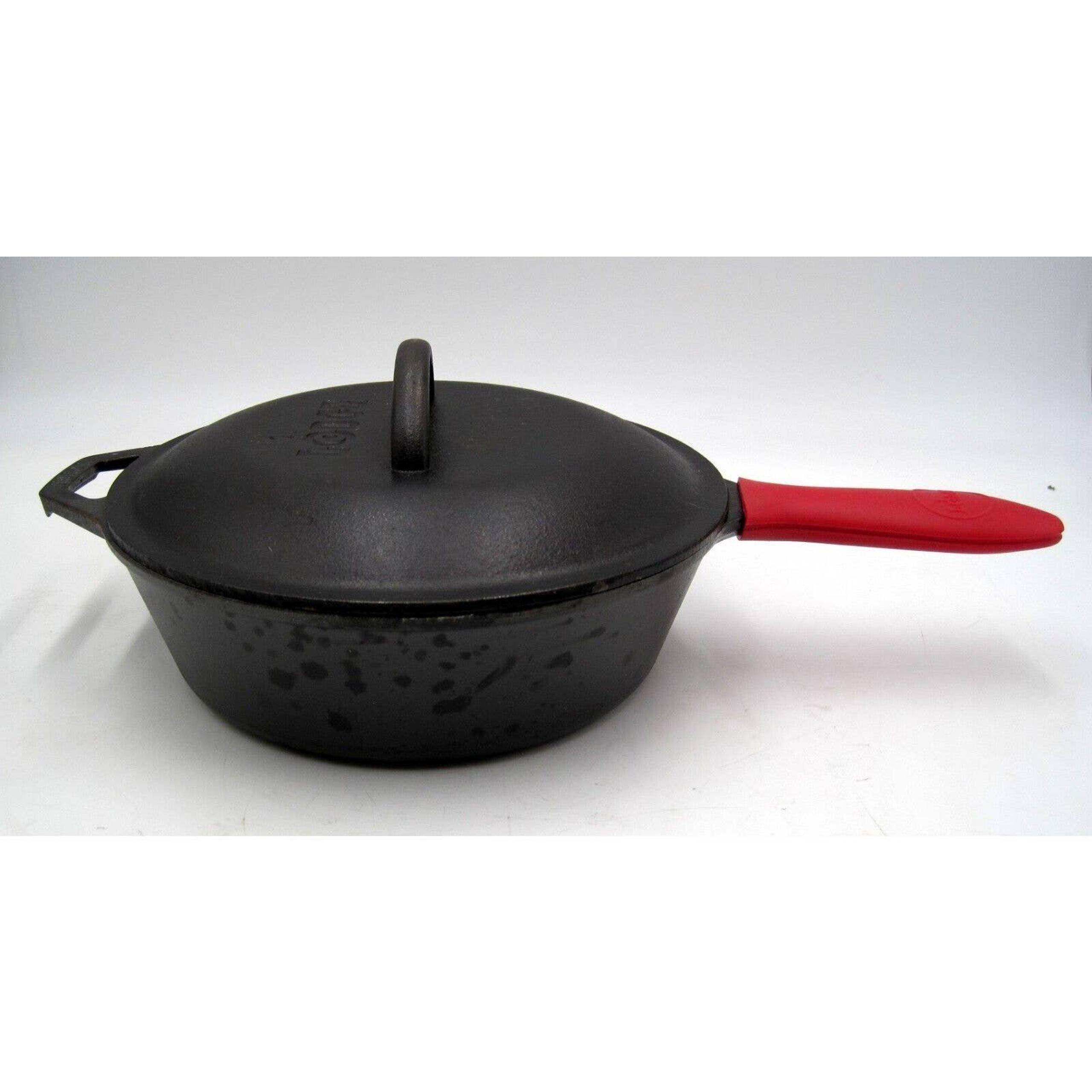 Lodge Cast Iron Chicken Fryer Set #8 CF / 10-1/2"