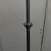 60 Inch Threaded Chrome Barbell Bar, 1 Inch Barbell Diameter with Ring Collars
