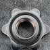 60 Inch Threaded Chrome Barbell Bar, 1 Inch Barbell Diameter with Ring Collars
