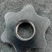 60 Inch Threaded Chrome Barbell Bar, 1 Inch Barbell Diameter with Ring Collars