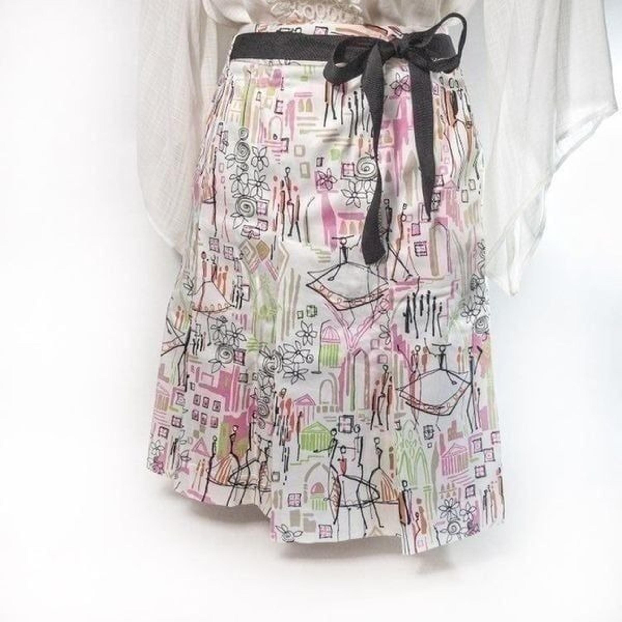 Grace Elements Mod A-Line Skirt Sz 6P
