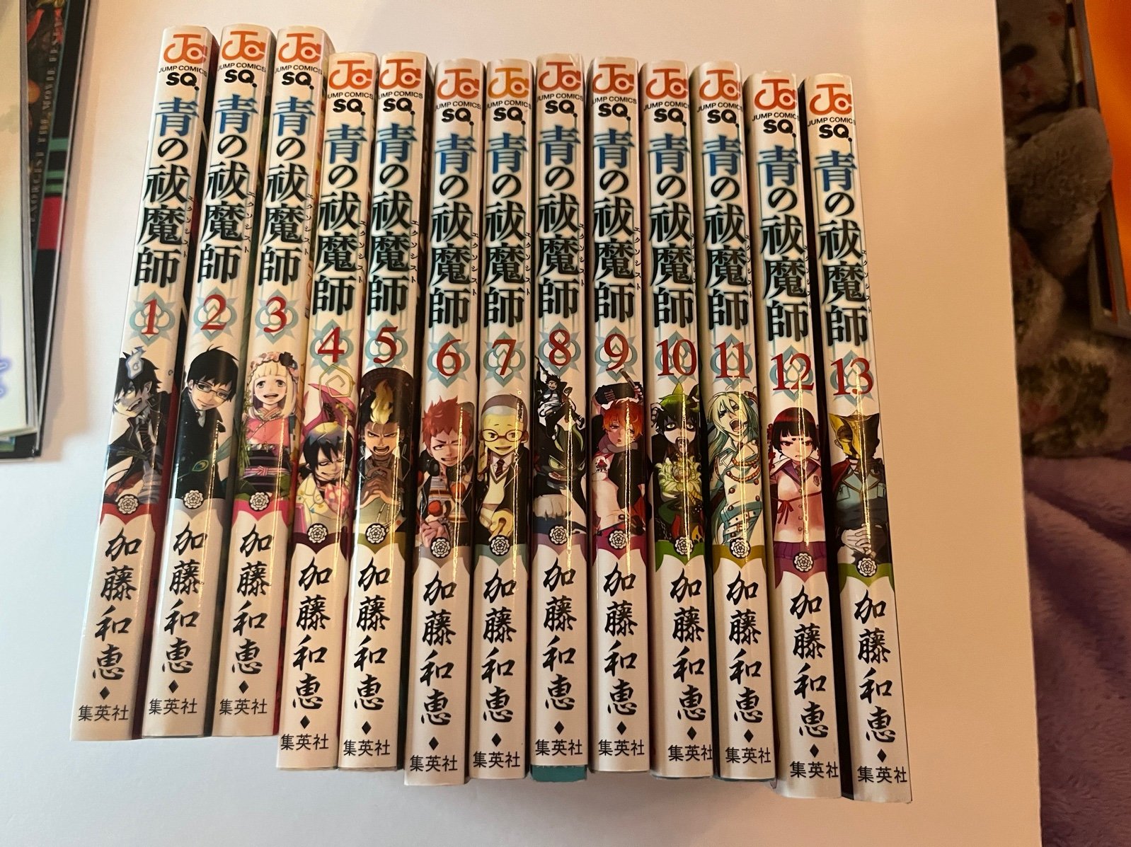 Blue Exorcist Japanese Manga Volumes 1-13