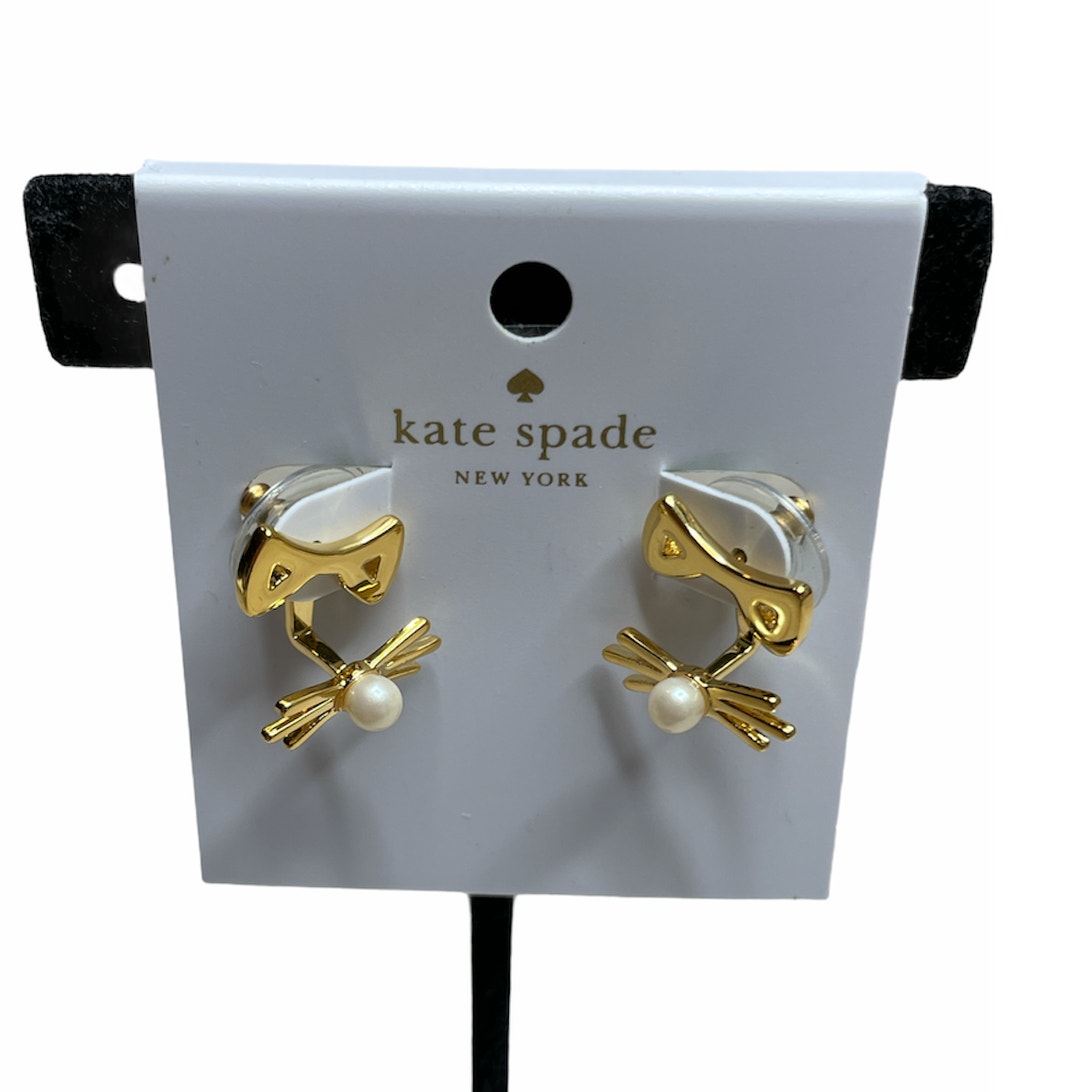 Kate Spade Cat Ear Jacket earrings