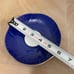 Vintage Crown Staffordshire england- fine bone china tea cup saucer Cobalt Blue