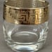 Greek Key Glasses for whisky set of 6