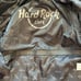 Hard Rock Cafe Orlando Vintage Black Leather Mens Biker Hipster Jacket NWT Large