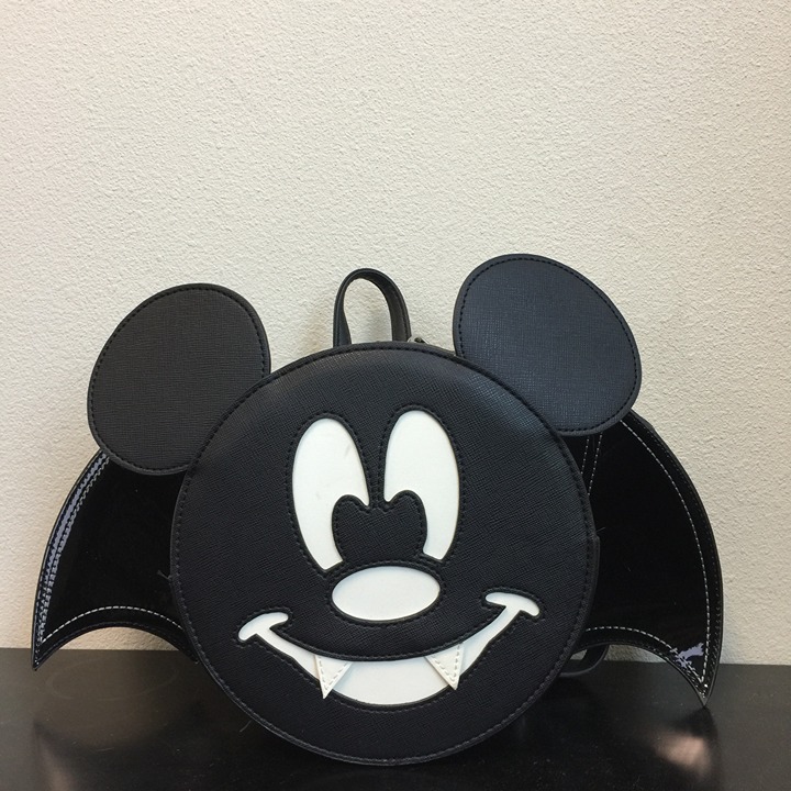PRELOVED Disney Mickey Bat Convertible Mini Backpack BAG095