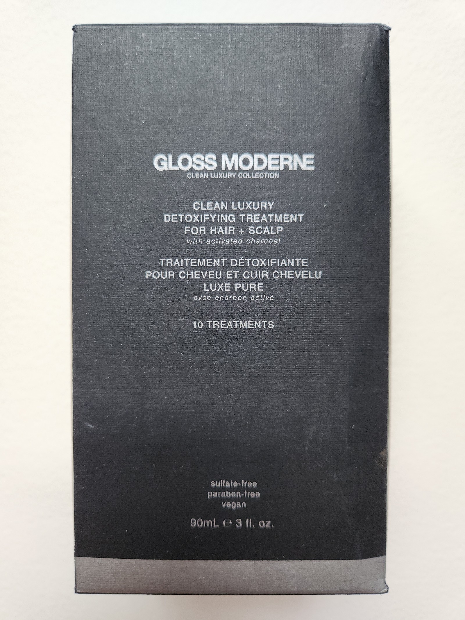Gloss Moderne Clean Luxury detoxifying treatment for hair and scalp