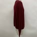 Black Brown 1826 Mens Sweater XL Red Wine Cherry 100% Extra Fine Merino Wool NWT