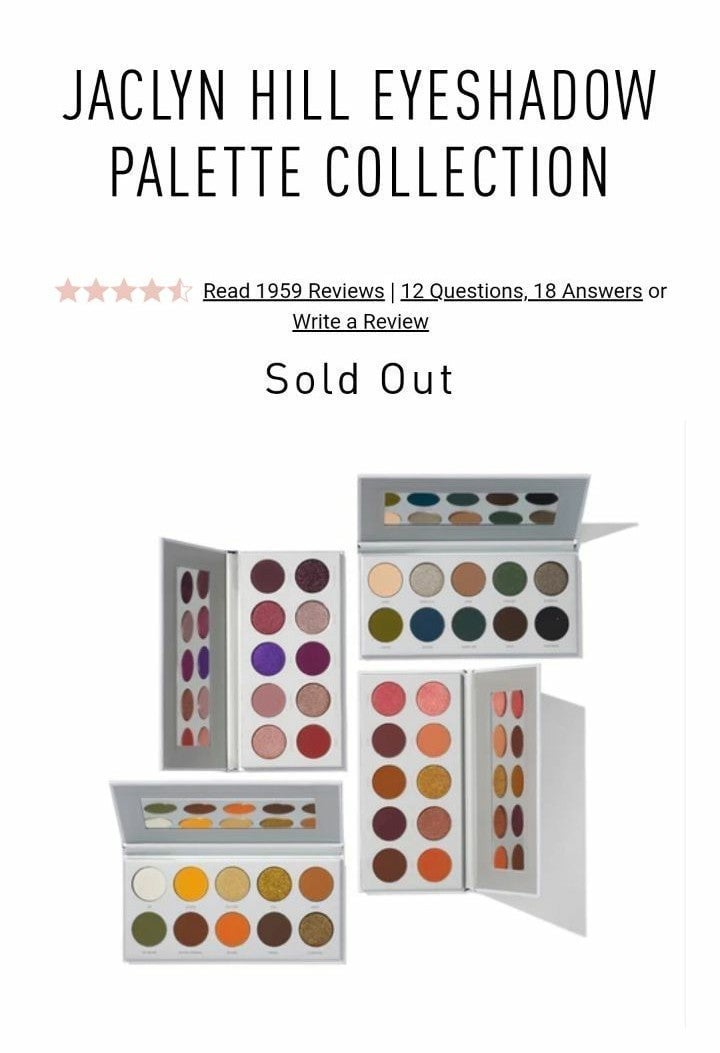 Morphe x Jaclyn hill Vault Collection