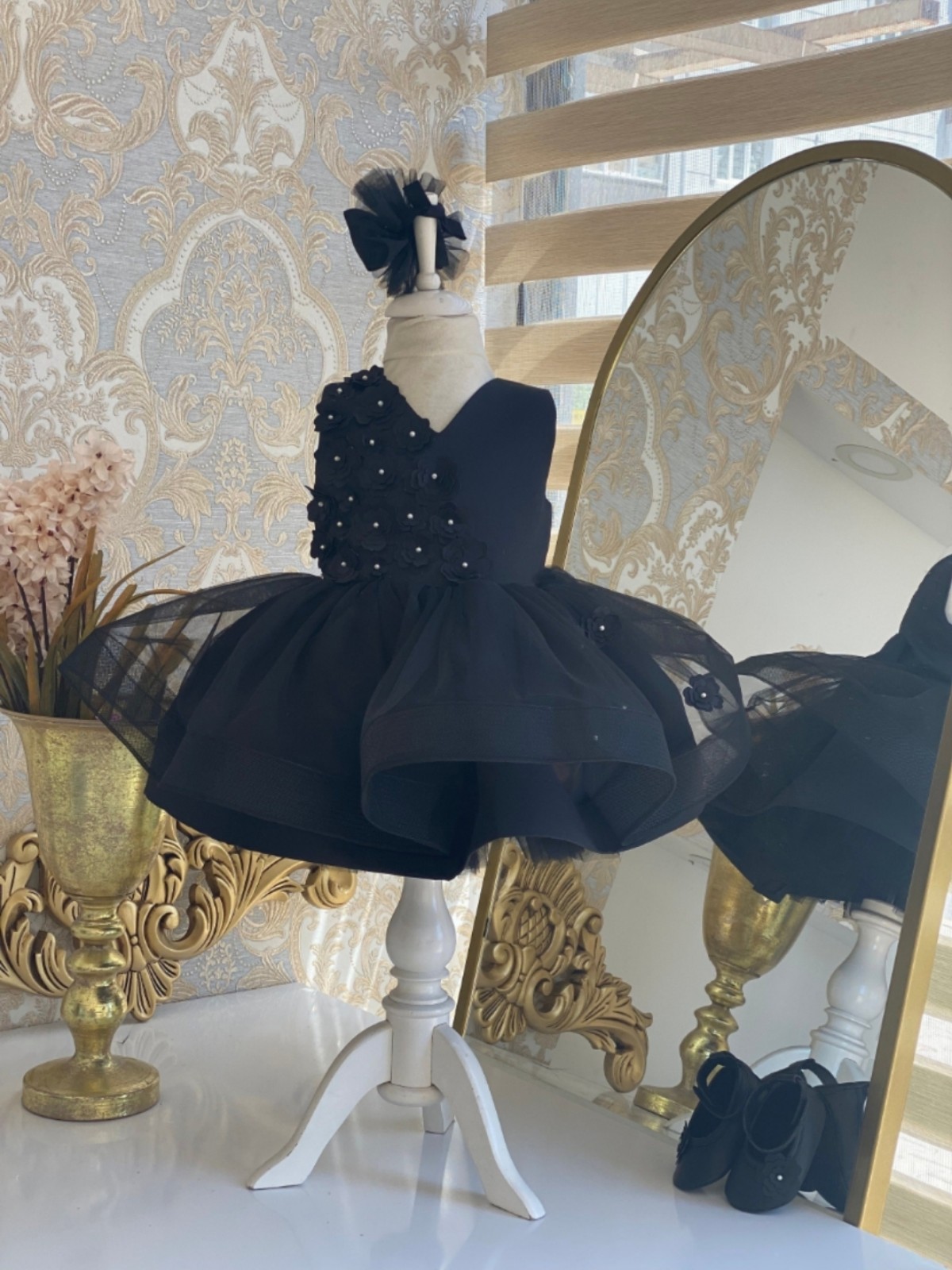 Black baby girl dress