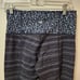 Lululemon Skinny Groove Pant II (Roll Down) Sz 6 Y2K Lux Atheleisure Grunge