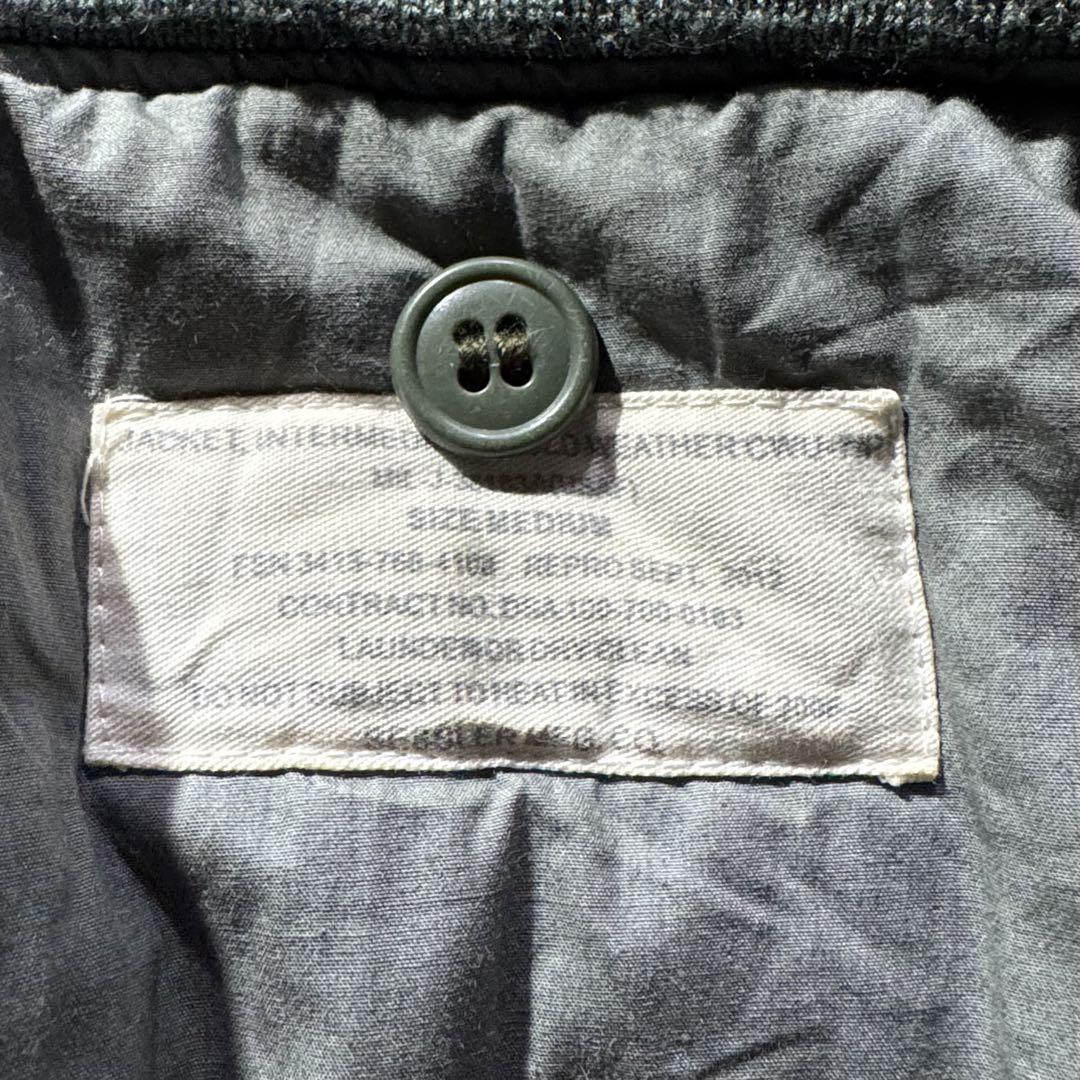 80'S CWU-36P Military Flight Jacket Made in USA MEDIUM Men's