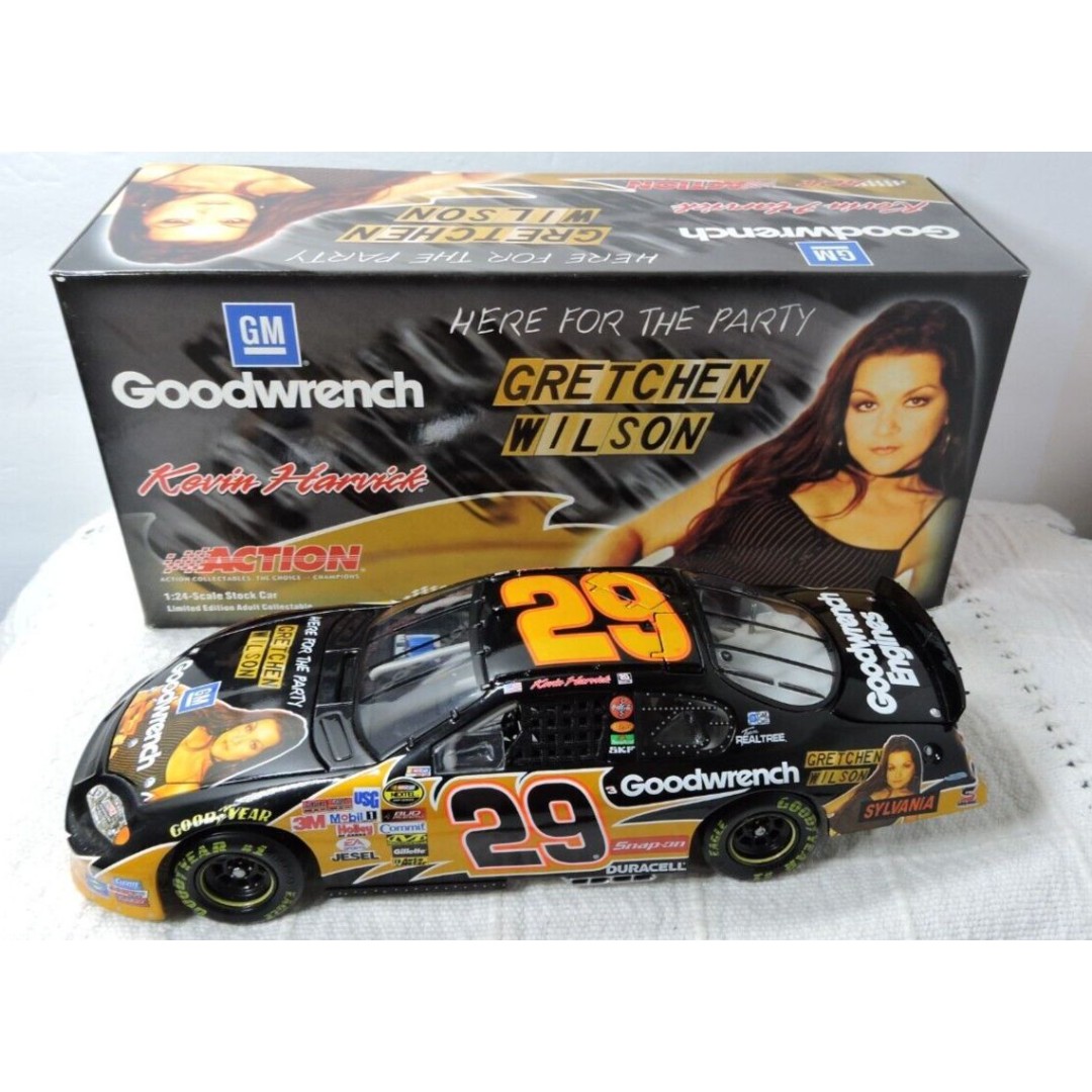 Action RCR Nascar Kevin Harvick #29 Gretchen Wilson 2005 1:24 scale diecast