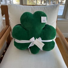 Isaac Mizrahi Shamrock Throw Pillow Set of 2