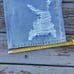 Vintage Y2k Baggy Distressed wide Leg blue denim skater jeans Size 32 wide leg