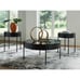 Ardoline - Black - Occasional Table Set (Set of 3)