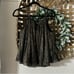 Zara Woman Black Hold Glittery Halter Crop Top