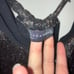 Zara Woman Black Hold Glittery Halter Crop Top