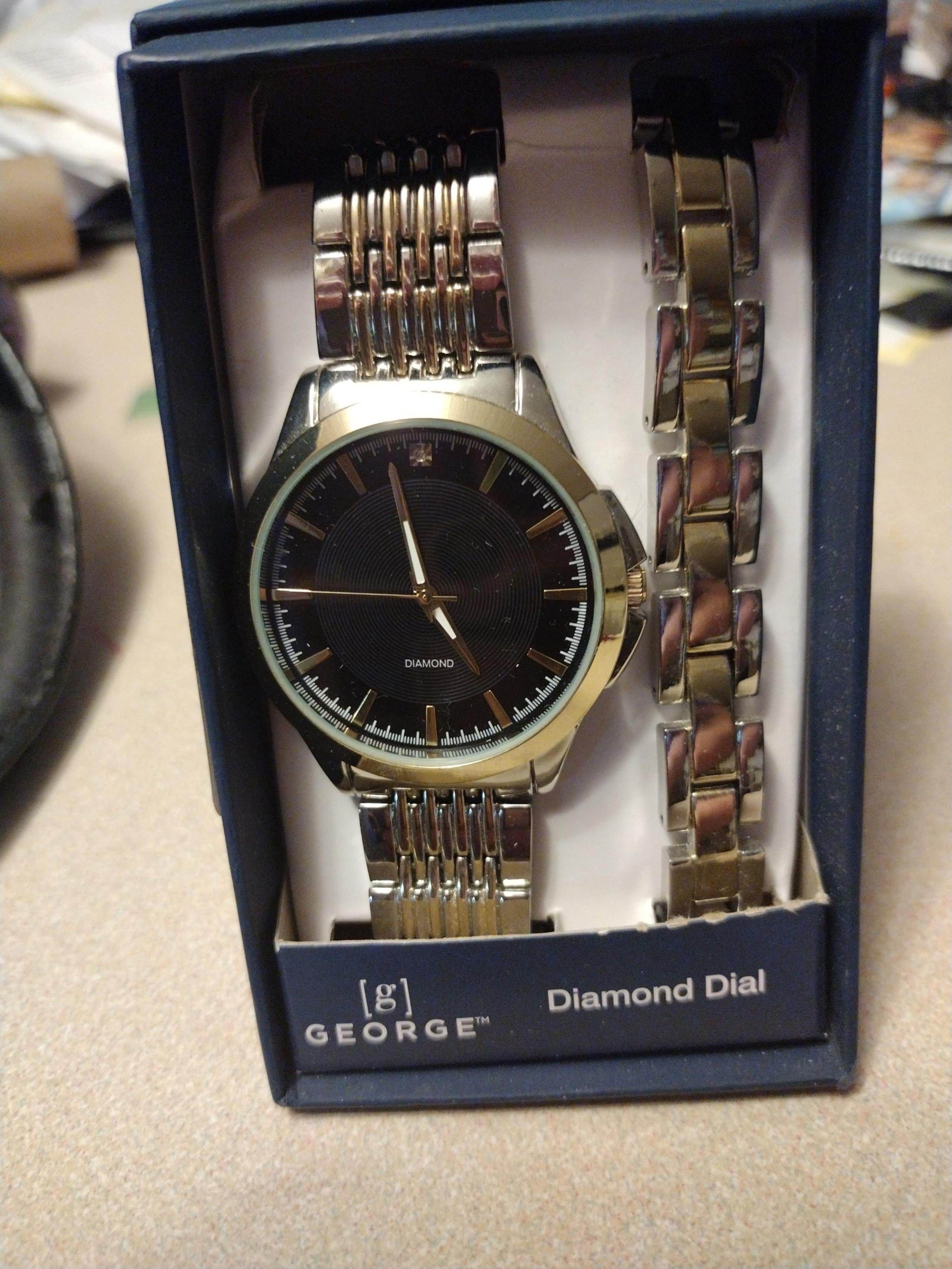 George brand Diamond men's Watch