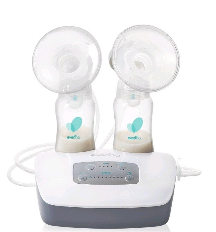 Evenflo Advanced Double Flow Breastpump Excellent Condition with Bonus Items