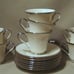 Lenox Solitaire (Lot of 7) Cup & Saucer Sets PERFECT!