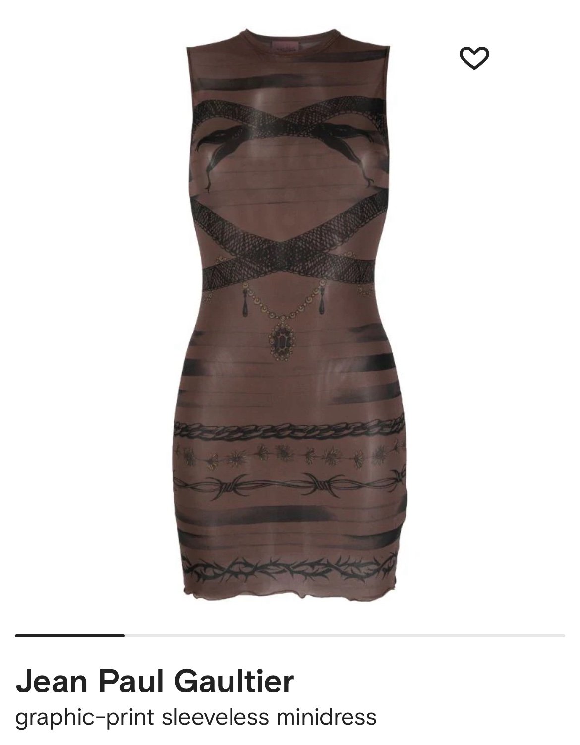 Jean Paul gaultier dress