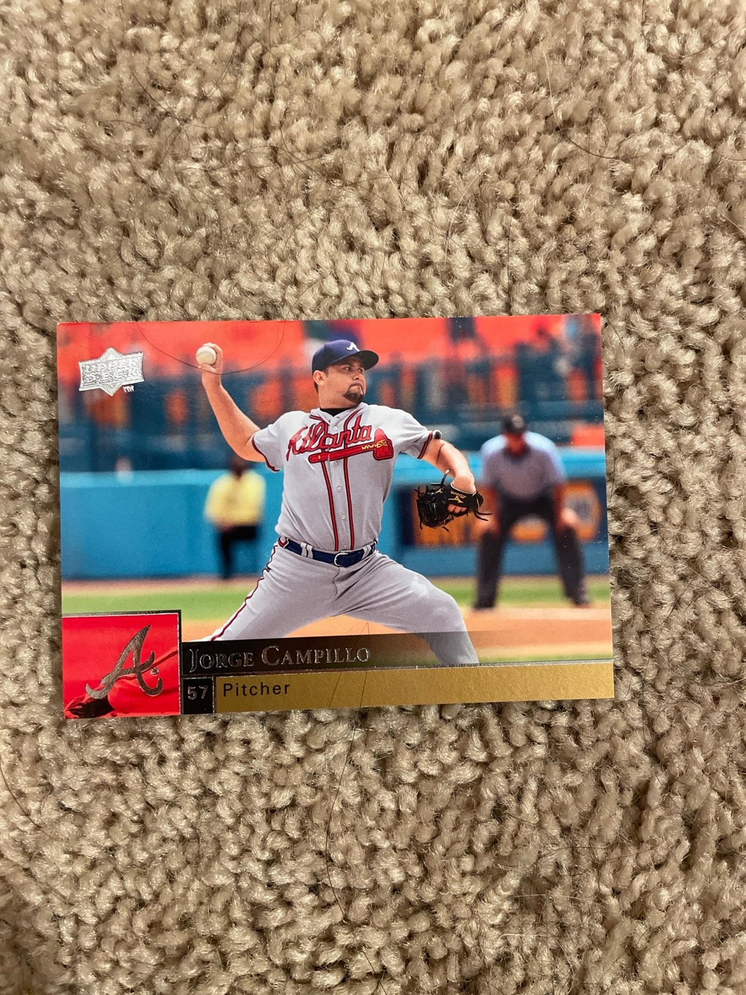 Jorge Campillo Baseball Trading Card Topps 2009