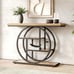 4-Tier Entryway Table, 41.3-Inch Industrial Sofa Table for Living Room