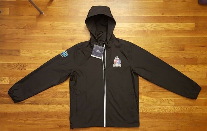 Charles River Apparel Superbowl LIV 2019 Rain Full Zip Reflective Jacket Large L