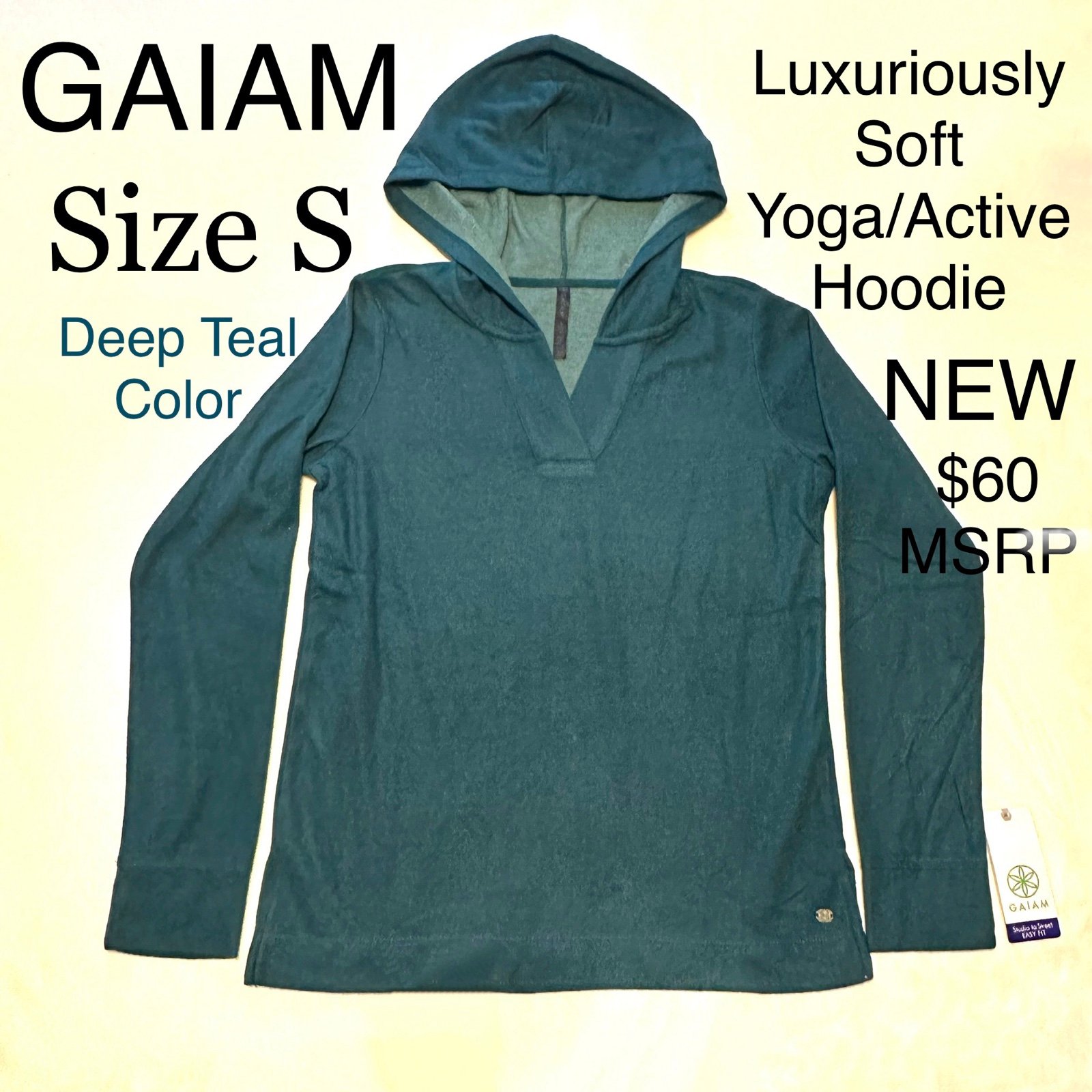NWT S Hoodie Sweatshirt Sweater Top Yoga Sport Apparel Active