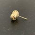 Men’s Petite Love Knot Earrings 10k Gold Plate Twisted Stud Earrings Small NEW