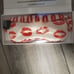 SLIPSilk Sleep Mask, Red Kisses
