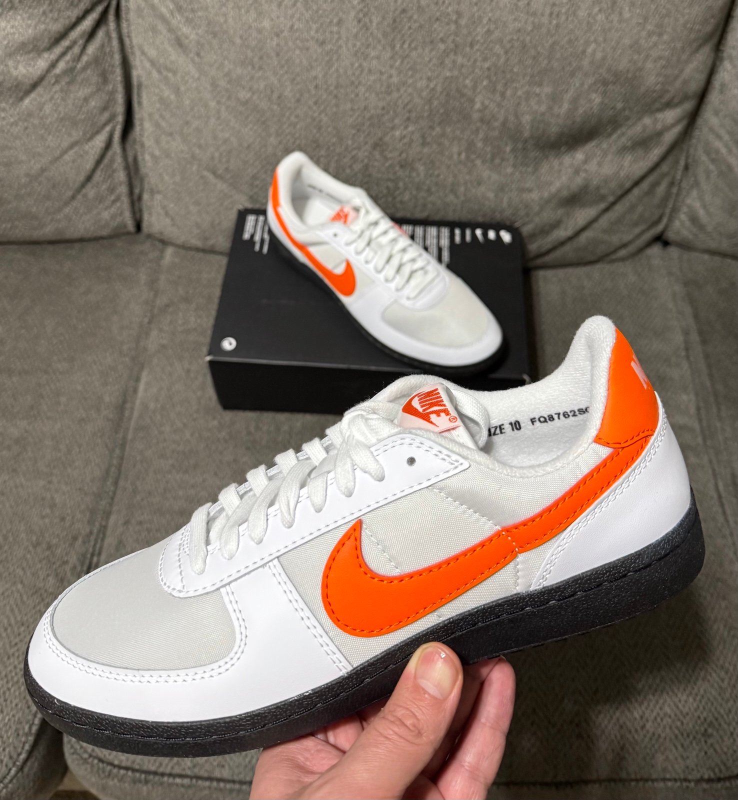 Nike Field General 82 SP White Varsity Shoes Sneakers FQ8762 101 Sz 10