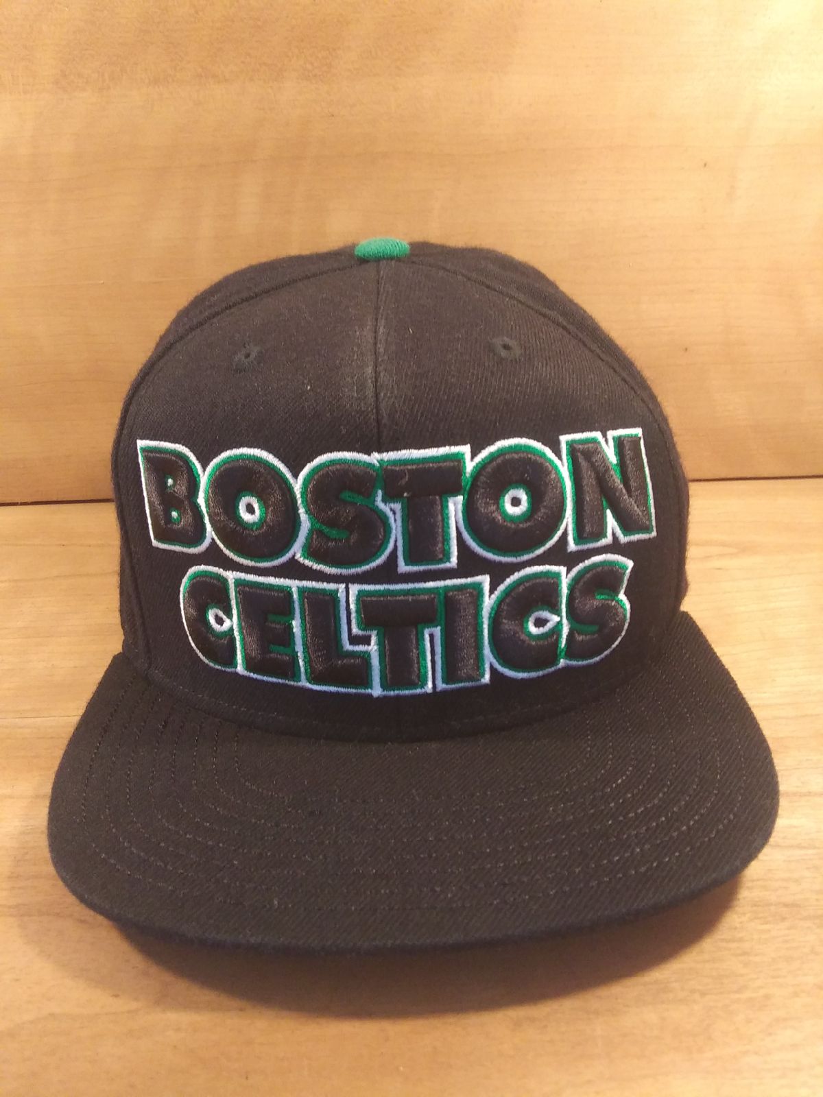 Boston Celtics Hat Official NBA Draft Cap, Black Adidas Basketball Snapback L6EM