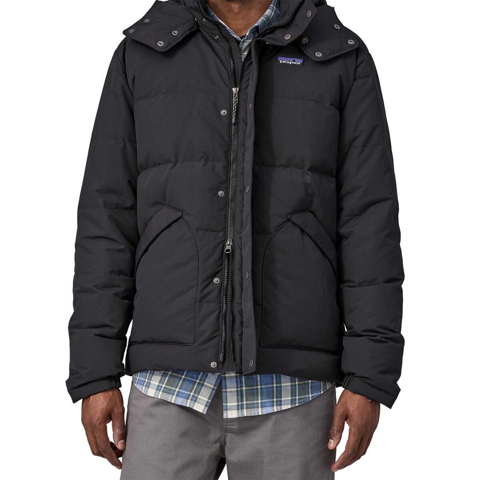NEW Patagonia Men's Downdrift Jacket Black Size Large
