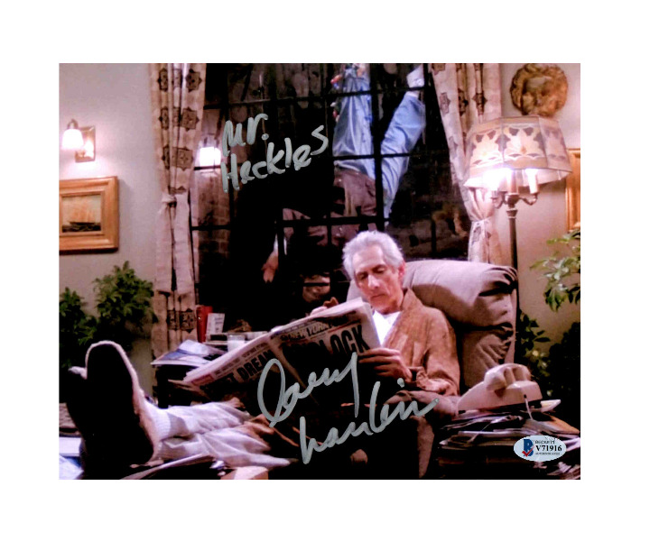 Larry Hankin Signed 8x10 Friends BAS