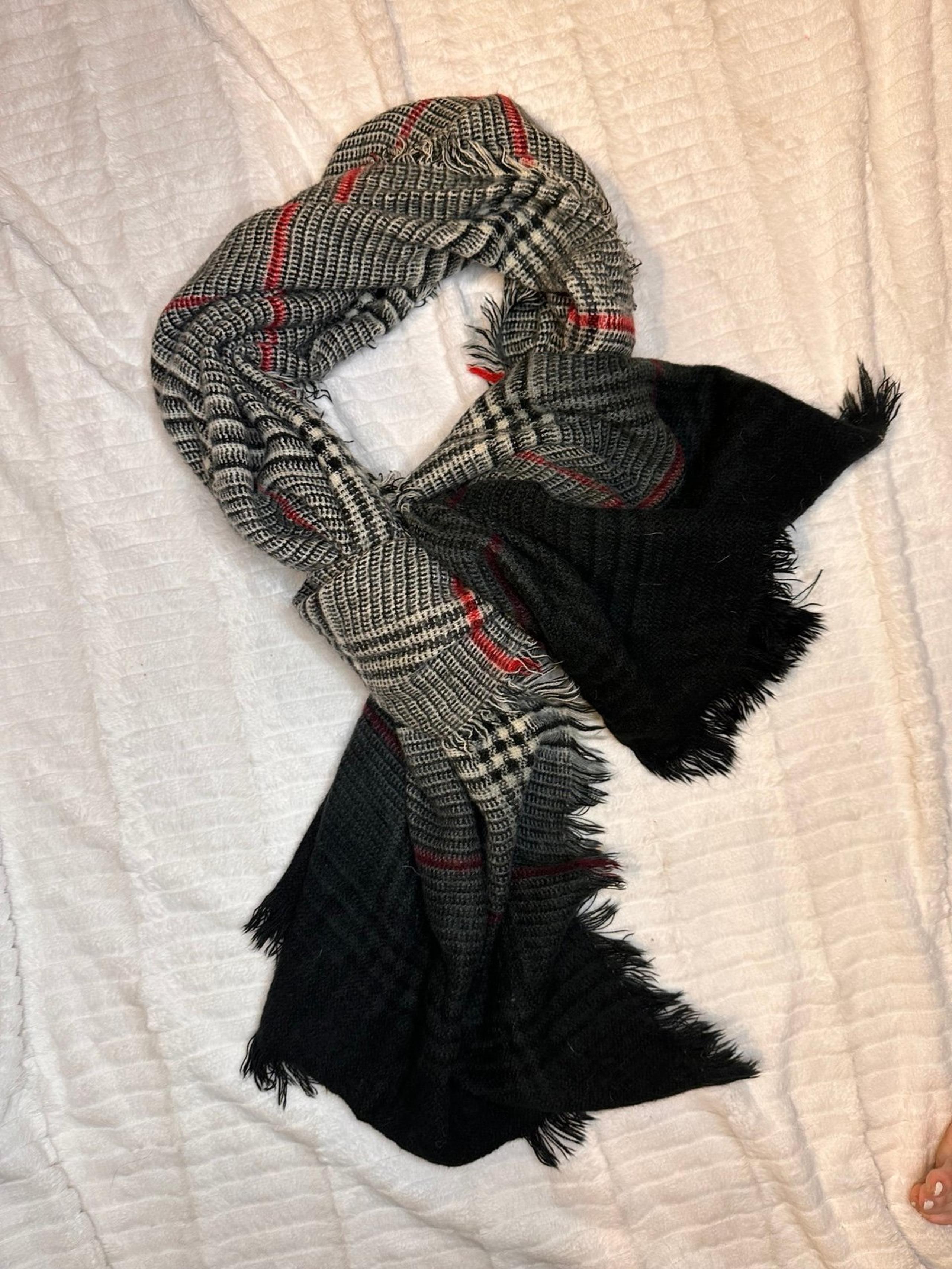 Red and Black Scarves