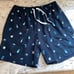 CHUBBIES 69 Classic Lined Swim Trunks EUC MED 7”