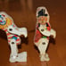 1960'S FISHER PRICE CIRCUS 4 PERFORMERS RINGMASTER, TIGER, CLOWN & BEAR