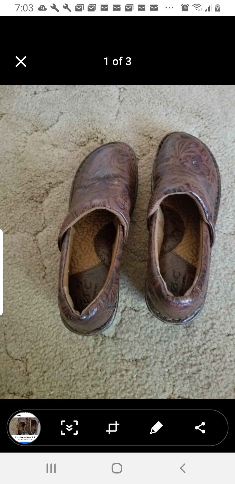 B.o.c shoes size 7.5