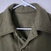 VINTAGE MILITARY 50's Wool Green T USA Gov Issued cropped boxy utilitary shacket