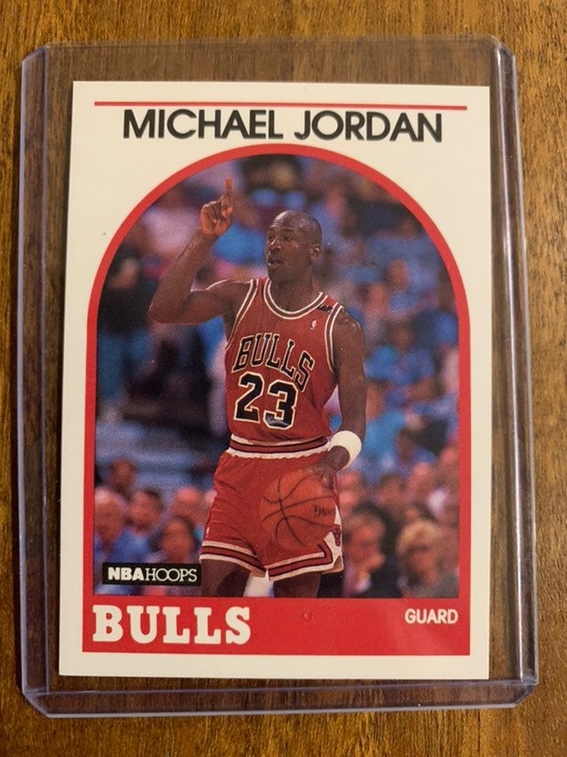 1989 NBA Hoops Michael Jordan #200, MINT