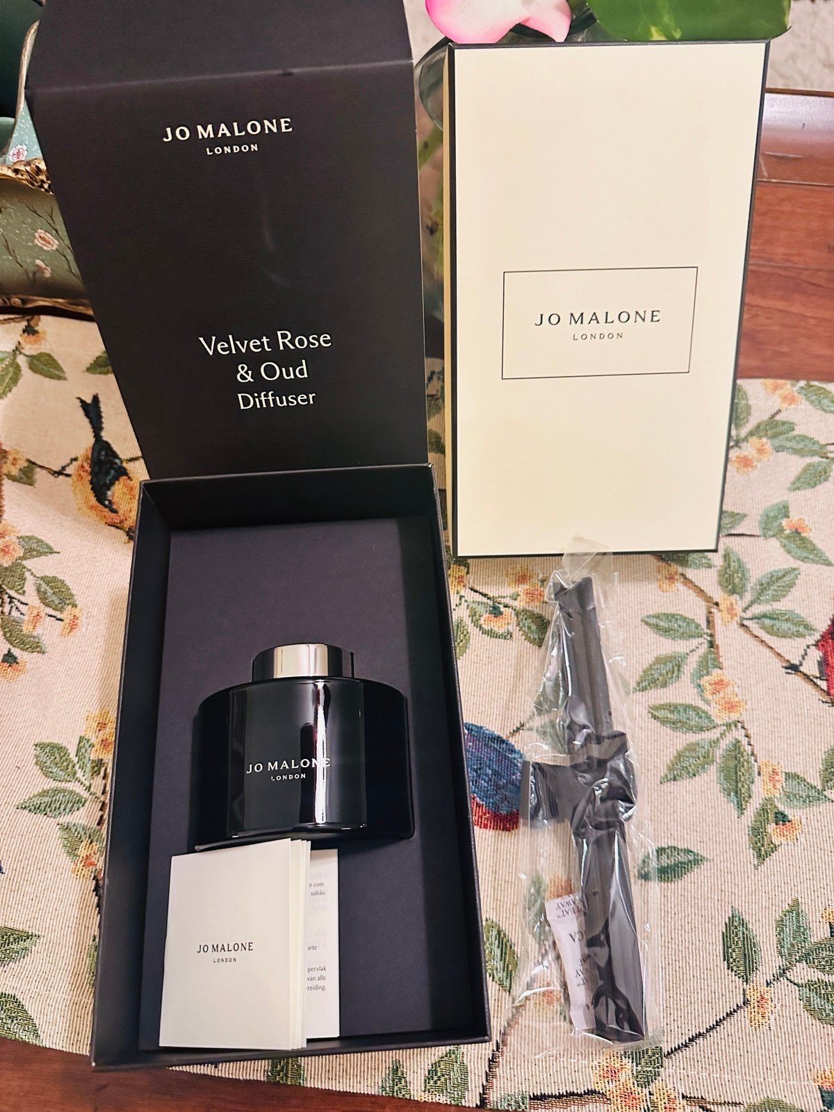 Jo Malone London VELVET ROSE & OUD Perfume Scent Surround Diffuser 5.6 oz. NIB