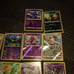 10 Pokemon cards